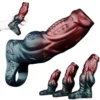 Penis Extender Sleeve Huge Knot G-spot Stimulate Delay Ejaculation Intimate Goods Silicone Sex Toys for Men Couples