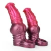 Soft Penis Sleeve Extender Male Dildo Artificial Fantasy Huge Dildo Silicone Realistic Penis Enlarge Sleeve for Men Sex Toy