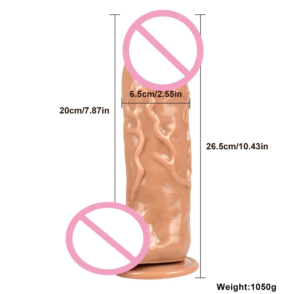 26.5cm 10.43inch Body Safe Real Penis Realistic Dildo Sex Toys for Women Adult Product Big Dildos for Female