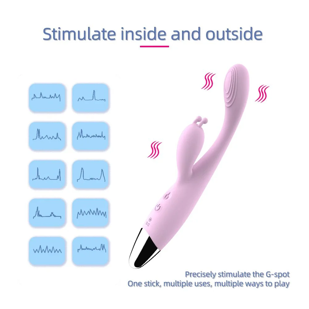 Gelance Golden Finger Sex Toy High-frequency Strong Vibration Female Clitoral G-spot Vibrator
