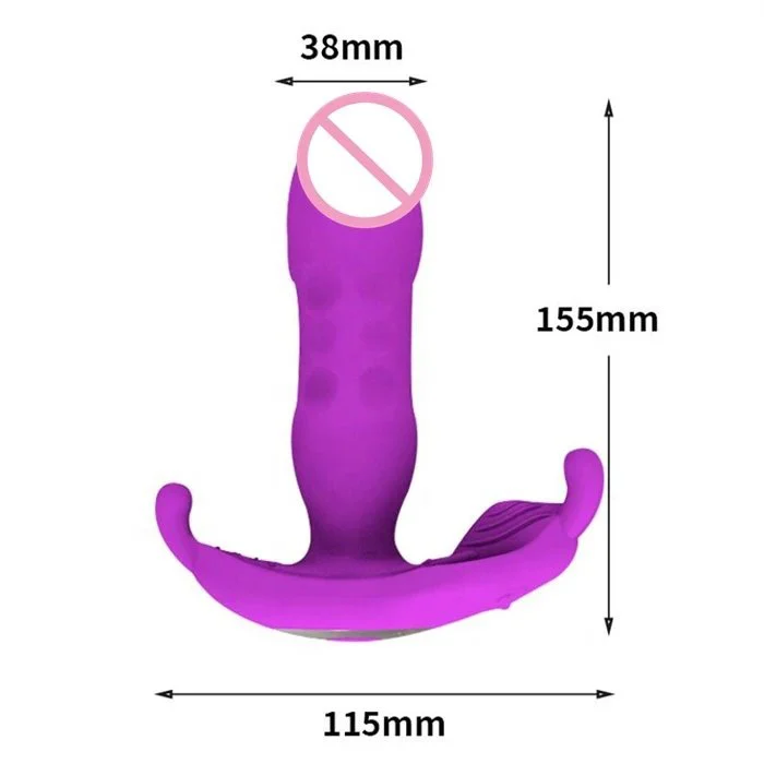 Rechargeable Rabbit Thrusting Anal Vibrator Wearable Prostate Massage Panty G-Spot Vaginal Vibrators
