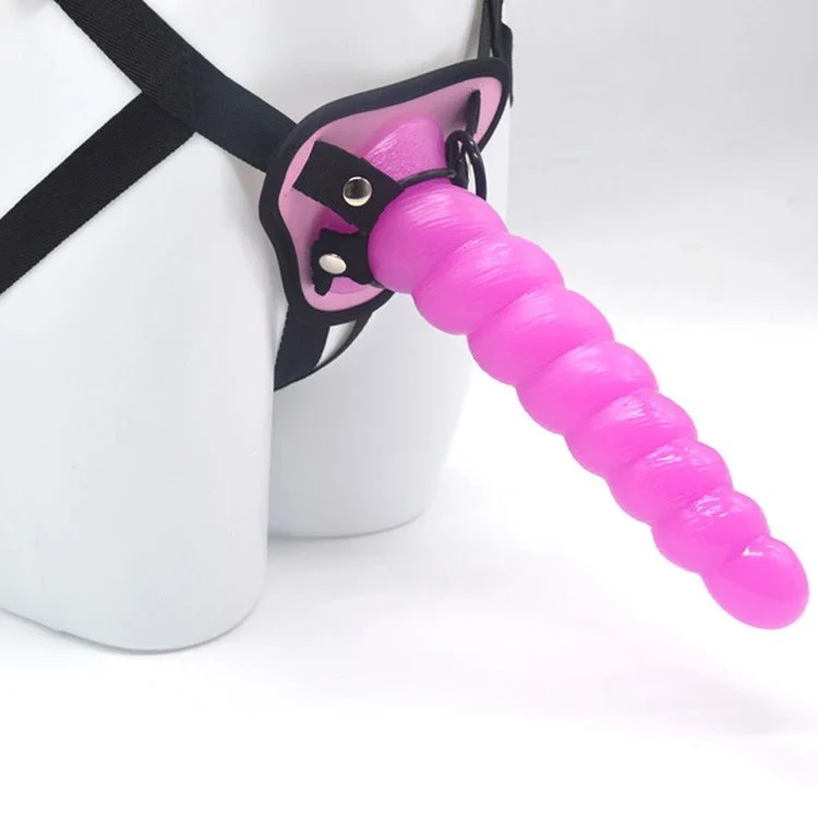 22cm Harness Butt Plug Plastic Dildo with Pants Penis with Belt Strapon Dildo Anal Pants Lesbian Sex Toy for Women