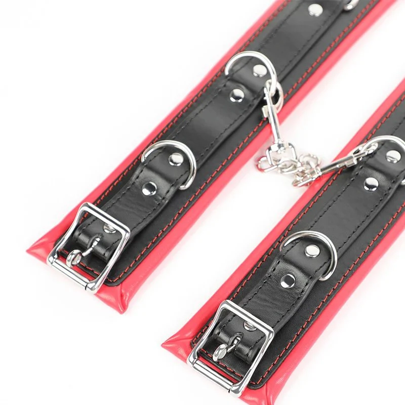 Adult BDSM Sex Toys Foam Handcuffs and Ankle Cuffs Bondage Props for Couples and Lovers