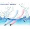 Sex Toys Clitoral Stimulator Multi Speed Heating AV Wand Massager G Spot Vibrator for Women