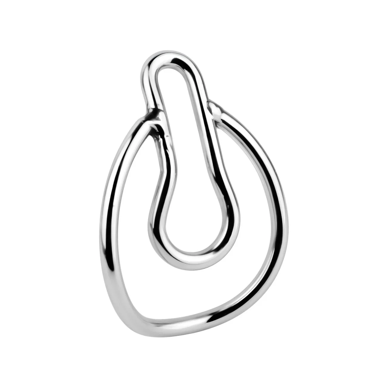 Stainless Steel Sissy Chastity Cages Clamp Male Penis Restraint Clamp Light and Breathable Invisible to Wear extreme Pleasure