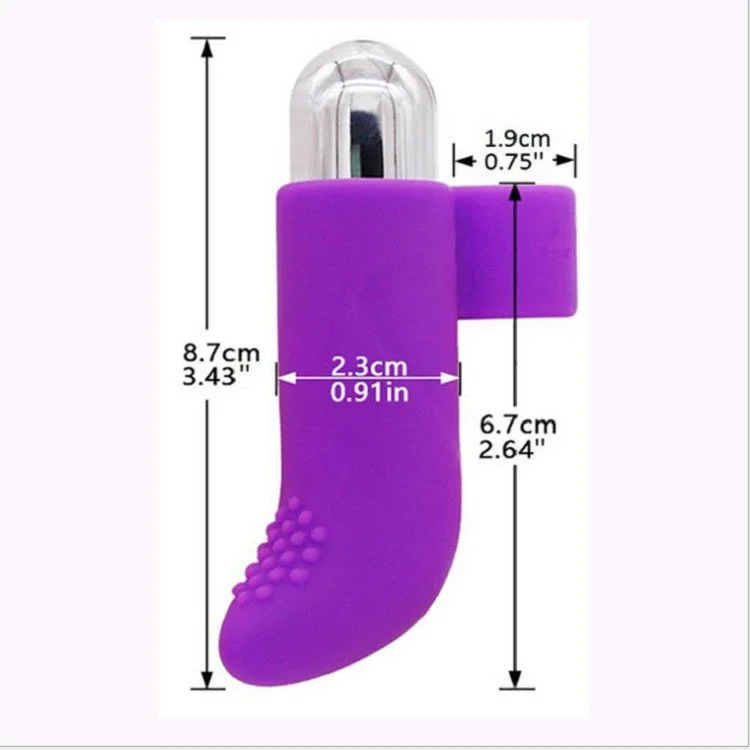 Mini Finger Vibrator Sex Toys for Women USB Silicone Bullet Vibrator Female Masturbation