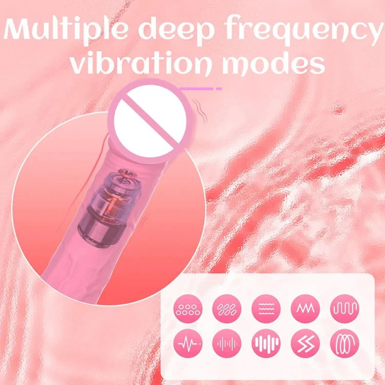 10 Deep Vibration Handheld AV Wand Massager G Spot Dildo Vibrator Sex Toys for Women Masturbation