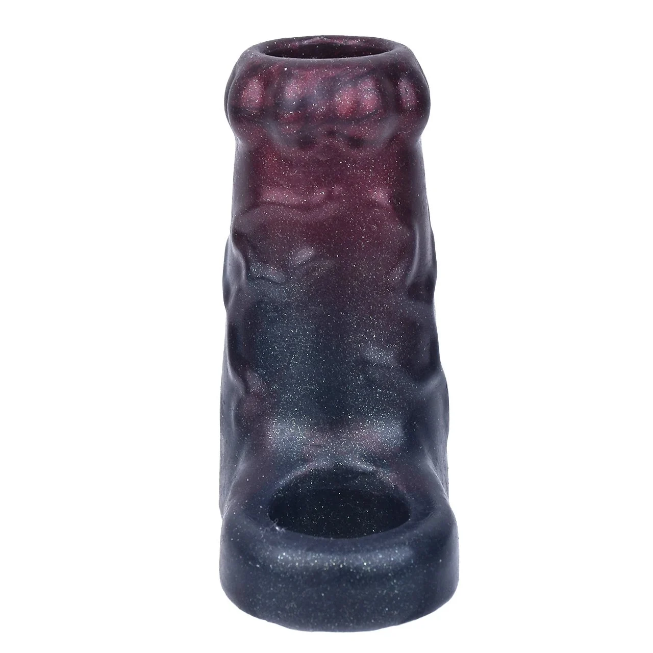 Penis Enlargement Sleeve Delay Ejaculation Couples Fun Male Penis Extender Soft Hollow Silicone Wearable Adult Sex Toy