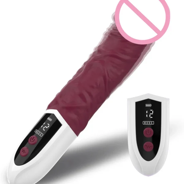 Gelance LCD Screen Vibrator 12 Vibration Modes Dildo Sex Toys for Woman Adult Toys Dildo Vibrator for Women