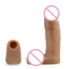 Realistic 7.4 Inch Artificial Penis With Belt Wearable Dildo for Lesbian