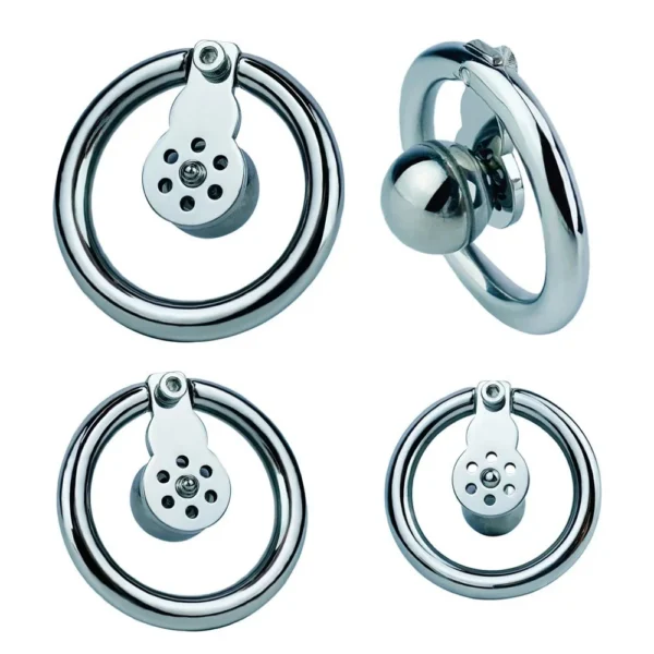 Total High 24mm 304 Stainless Steel Cage Device Chastity Belt for Men
