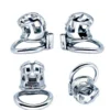 Total High 50mm 304 Stainless Steel Male Chastity Belt Bondage for Men