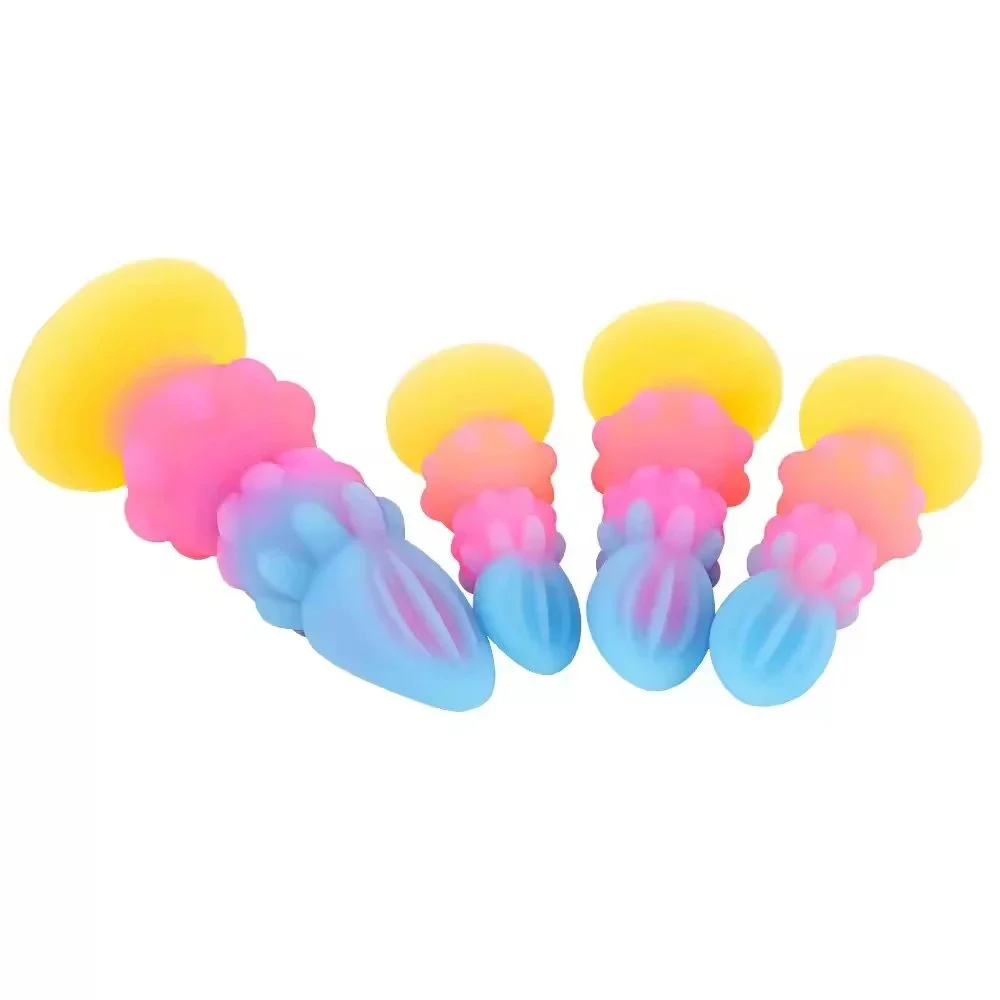 Special-shaped Waterproof Eco-Friendly Anal Plug Masturbation Device for Men and Women