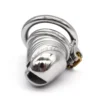 Total High 68mm 304 Stainless Steel Sex to Toy Tall Cage Steel Chastity Belt for Female