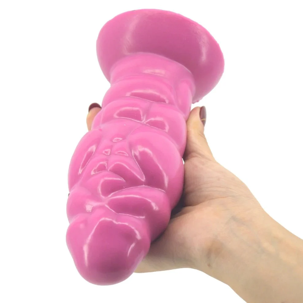 18.3cm 7cm Thick Animal Dildo Anal Sex Toy Silicone Anal Butt Plug Sex Toys Anal Sex Shop for Female