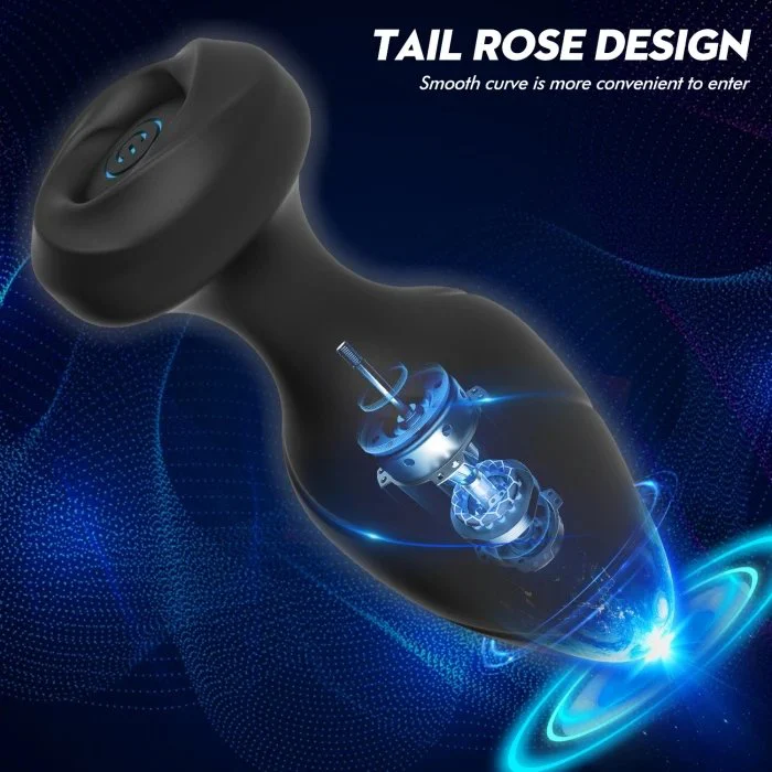 New Vibrating Butt Plug Rechargeable Anal Vibrator With Remote Control 10 Vibration Modes Waterproof Anal Sex Toys for Men