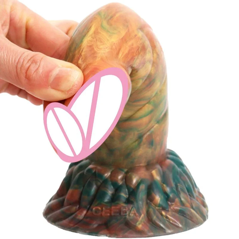 20cm Monster Dildo Gorgeous Adult Sex Toy G-spot Massage Beast Dildo Lady Sexy Toy Waterproof