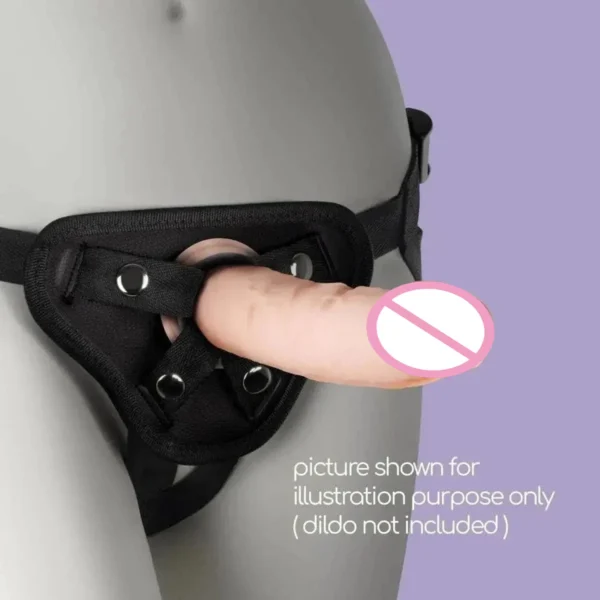 PU Leather Artificial Adjustable Wearable Hollow Strap on Harness Strapon Penis Dildos Pants with Belt Lesbian Adult Sex Toys