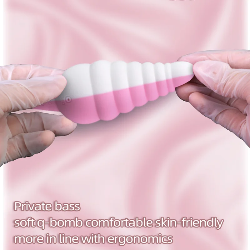 Colorful Mini Vibrators U-shaped Double Vibrating Head Female Vagina Stimulation