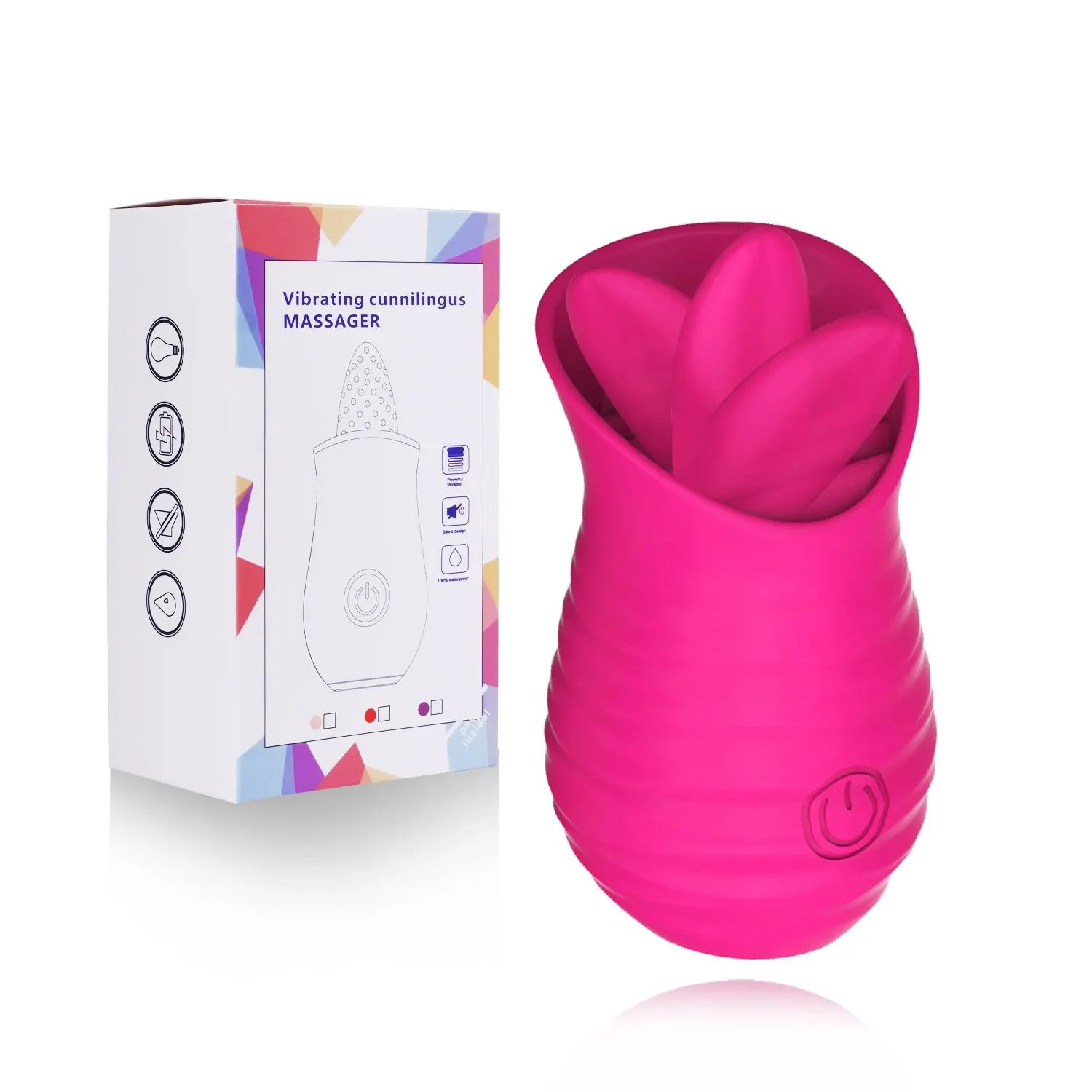 Clitoral Nipple Pussy Tongue Licker Vibrator Strong Tongue Stimulation Vibrator for Woman