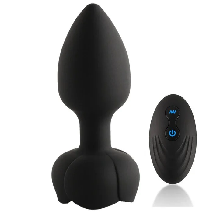Remote Control 10 Frequency Vibrating Anal Plug Intimate Silicone Anal Pleasure With Premium Quality Product