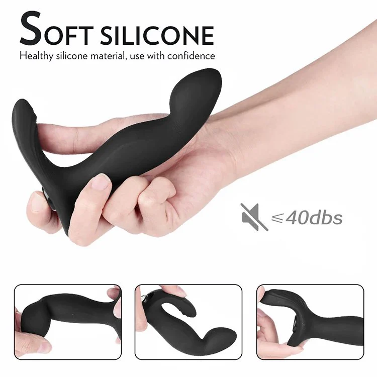 Prostate Massager Plug Vibrator Men Anus Climax Butt Anal Plugs Sex Toy for Man Masturbator
