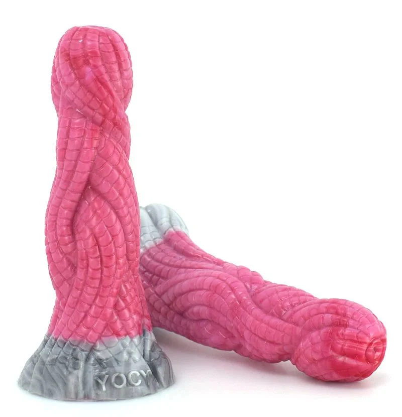 5.12 Inches Long Anal Plug Medusa Fantasy Sex Toys Lifelike Animal Dildo for Women Masturbators