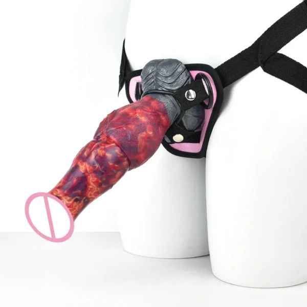 Adult Female Solid Artificial Dildo Penis Women Man Masturbation Wearable Realistic Natural Silicone Dildo
