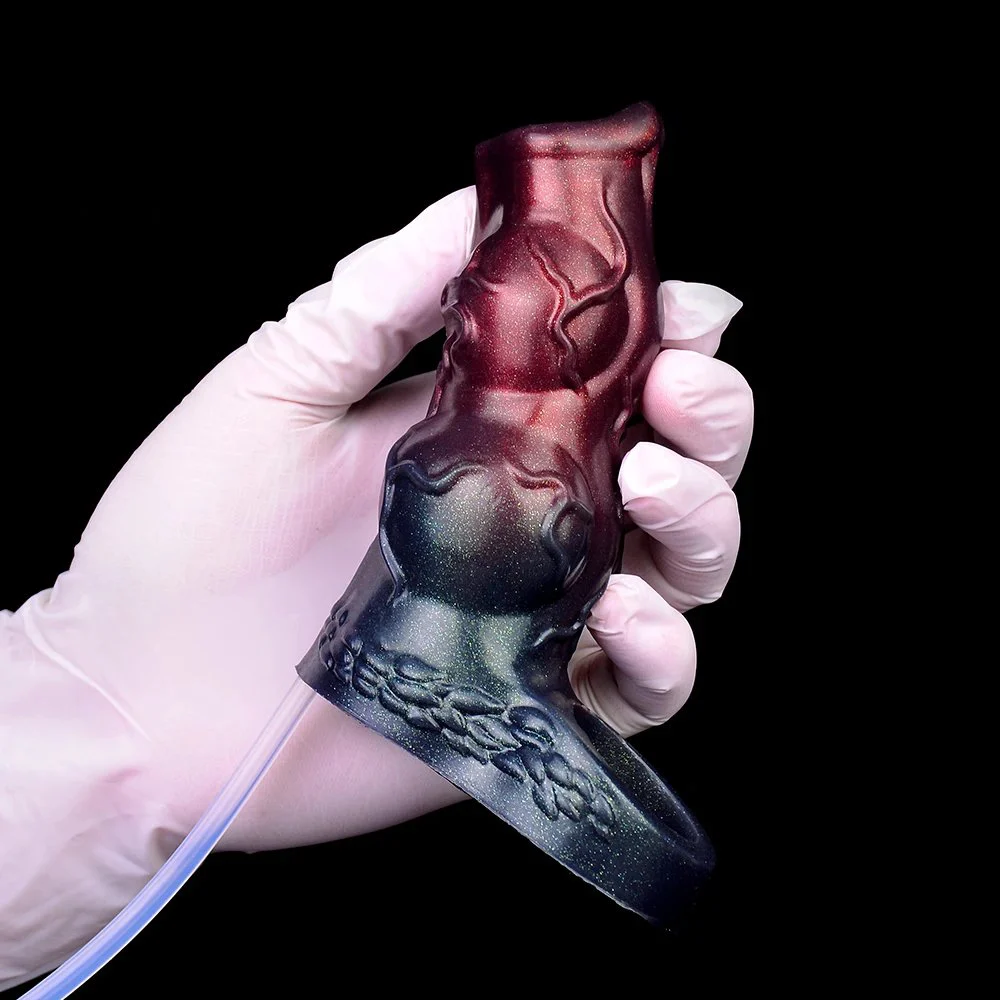Portable Anti-Off Masturbator Full Channel Male Sex Toy Penis Sleeve for Men