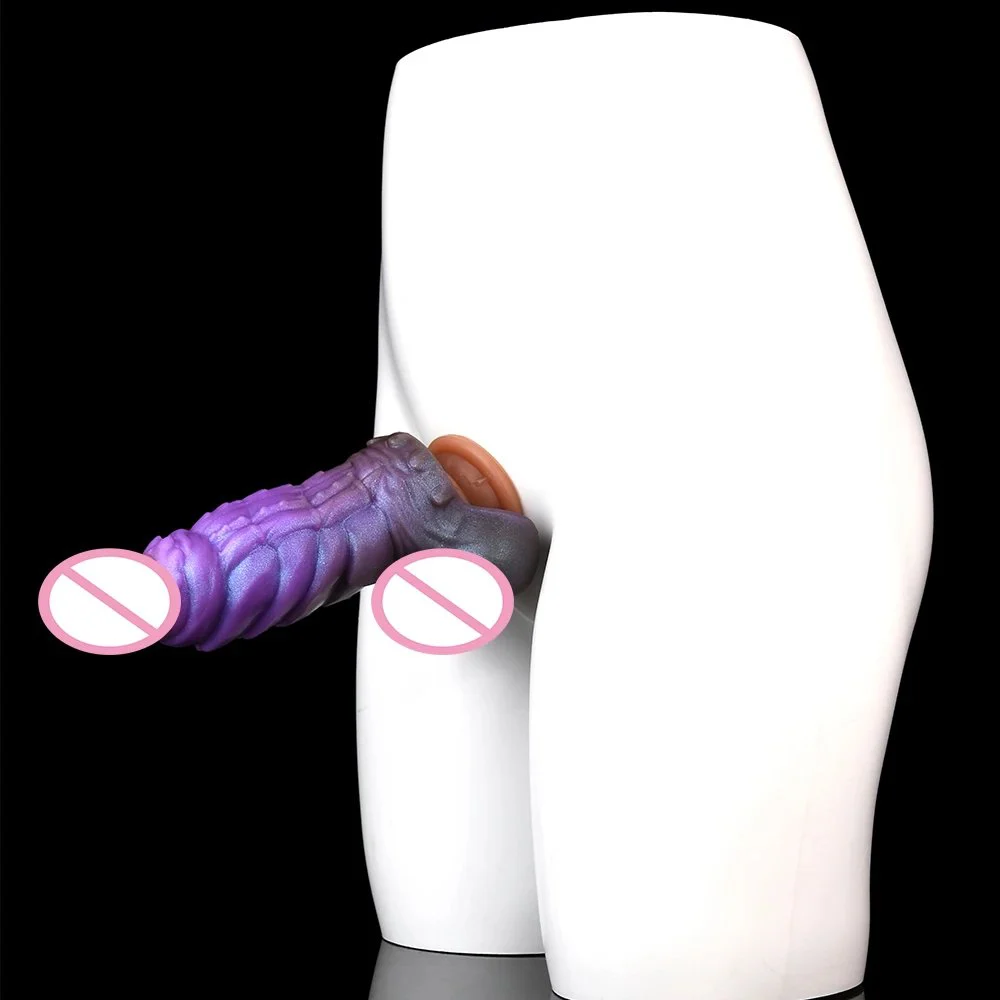 Penis Sleeve Extender Function Cock Enlargement Fantasy Sex Toys Dildo Sleeve for Male Delay Ejaculation
