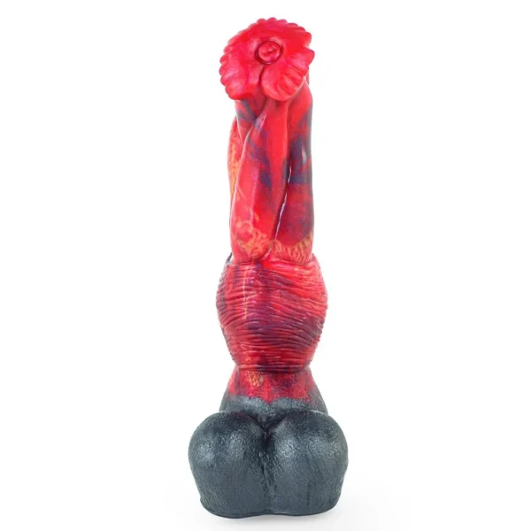 25cm Industrial Size Medical Silicone Monster Ribbed Custom Thick Dildos for Women Anal