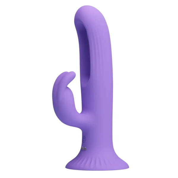 Pretty Love Silicone G Spot Rabbit Female Vibrator with 4 Settings and 12 Vibration for Ladies Sex Toys with Tongue Flicks