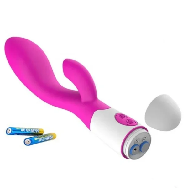 Rabbit Shaped Vibrator with Battery Operated Feature