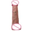 Simulate Large Size Penis Sleeve Enlargement Penis Sex Toy Multi Functional Dildo Girth Enhancer Silicone Dildo for Men