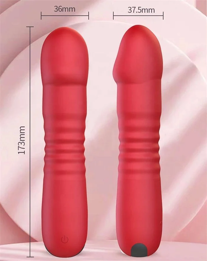 Powerful 10 Frequency G-Spot Clitoris Stimulating Vibrator for Girl's Thrusting Vibrator