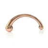 Double Ended Stainless Steel G Spot Massage Stick Pure Metal Penis P-Spot Stimulator Anal Plug Dildo Sex Toy for Women Men