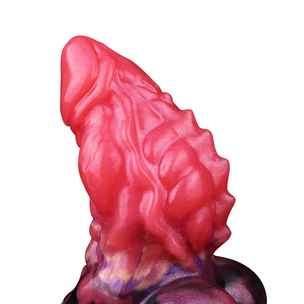 Chiron Sucker Dildo Three Sizes of Fish Bone Pattern Can Be Used As Anal Plugs Multi-purpose Silicone Adult Toys