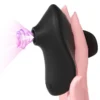 Female Masturbation Finger Sucking Vibrator Clitoral Stimulation Nipple Massager