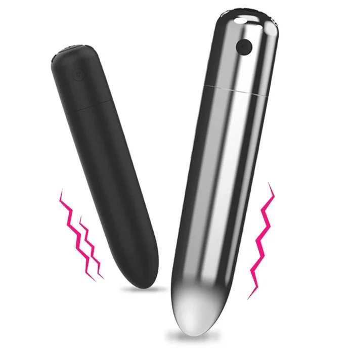 Mini Bullet Vibrator-USB-Rechargeable with 10 Vibration Frequencies-Sexual Toy