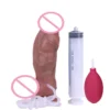 19.5cm Squirting Anal Plug with airbag and Injector Sex Toys