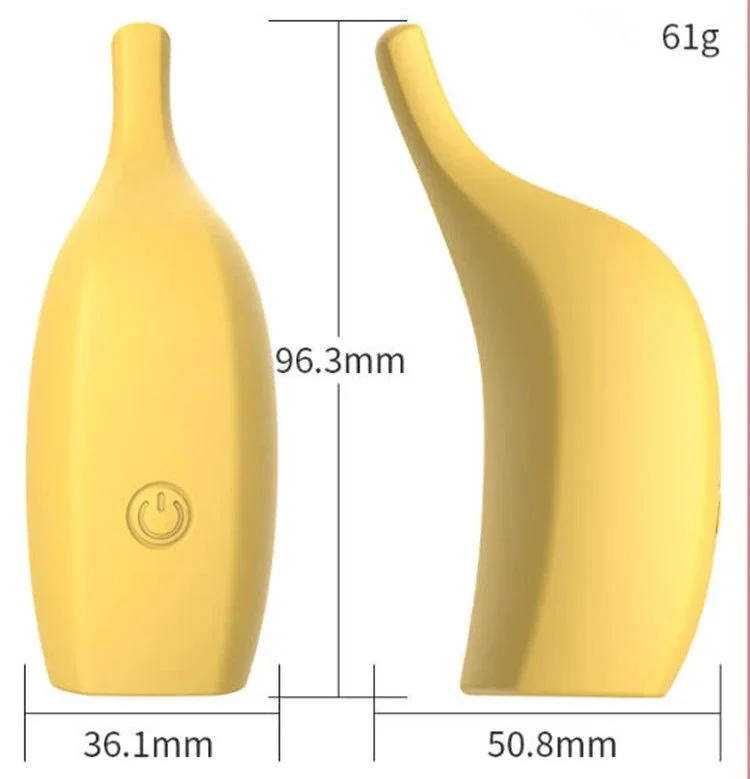Magnetic USB 10 Speed G Spot Fruit Pear Massager Silicone Banana Sex Mango Shaped Vibrator Vibrating Egg
