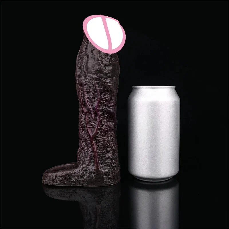 Real Veins Super Soft Penis Sleeve Close Head Realistic Hollow Dildo With Cock Ring Delay Ejaculation Sex Toy for Adult Men