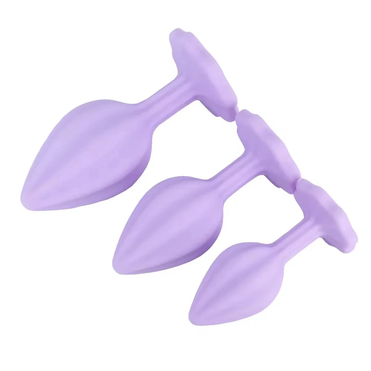 Purple plum Blossom Silicone Posterior Vestibular Anal Plug Adult Sex Toy Anal Butt Plug Sex Toys