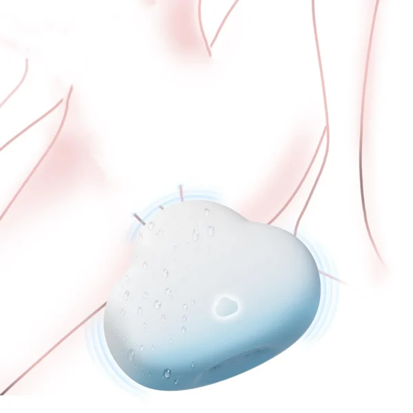 Air Pulse Mini Vibrator Female Masturbation Clitoral Stimulator Squeeze Activated Smart Massager Small G Spot Vibrator for Woman
