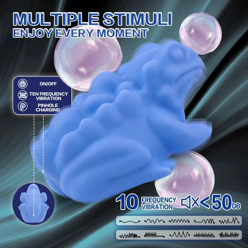 Little Monster Vibrating Rubbing Toy a Silicone Vibrator Designed for Women's Pleasure Offering Stimulating Sensations