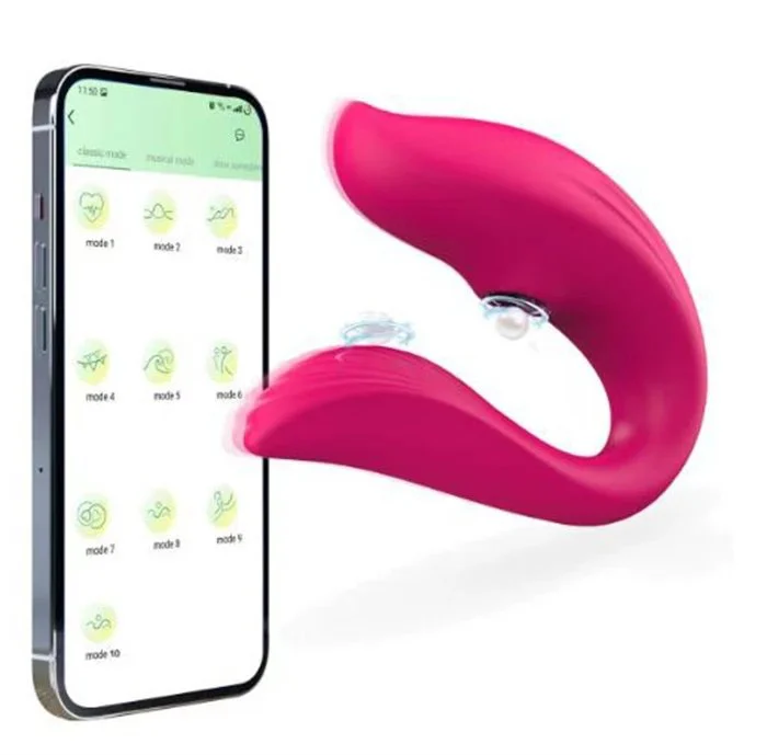 Mini Panty Vibrator for Women Remote Control USB Rechargeable IPx6 Waterproof 9 Frequencies Long Distance Wearable Vibrator