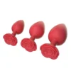 Silicone Anal Stimulator Sex Toys Anal Dilator for Men and Women's Pleasure