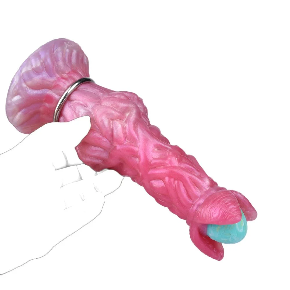 Silicone Knot Butt Plug Suction Cup Fantasy Sex Toys Not Ovipositor Color Dildos for Women