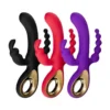 New Adult Products Anal Beads 3 in 1 G Spot Rabbit Anal Vibrator Sex Toys for Women