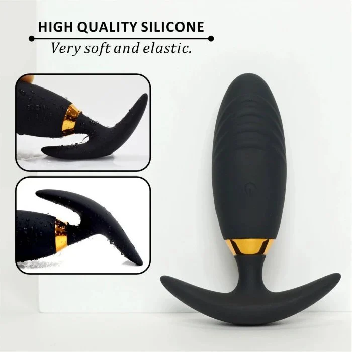 Powerful 10 Frequency Silicone Anal Vibrator APP Control Adult Sex Toys for Men and Women